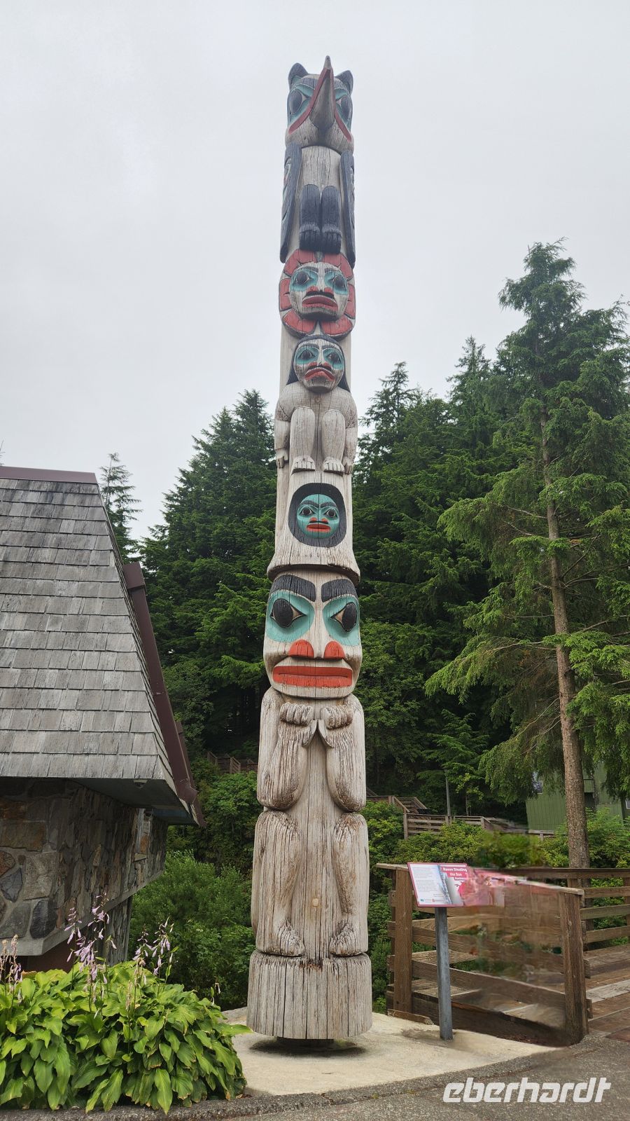 Ketchikan - Totempfahl &ndash; &copy; Petra Hady (Eberhardt TRAVEL)
