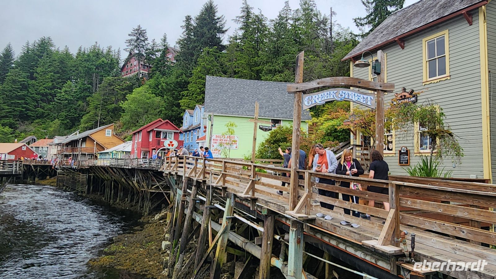 Ketchikan - Creek Street &ndash; &copy; Petra Hady (Eberhardt TRAVEL)
