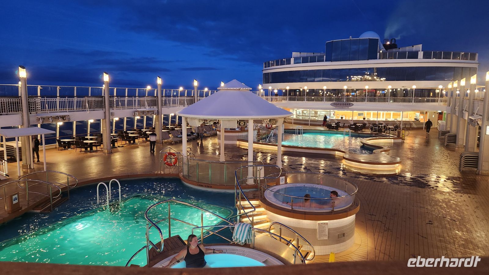 Kreuzfahrt  - Abendstimmung &ndash; &copy; Petra Hady (Eberhardt TRAVEL)