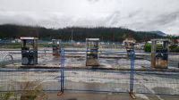 Jasper - abgebrannte Tankstelle &ndash; &copy; Petra Hady (Eberhardt TRAVEL)