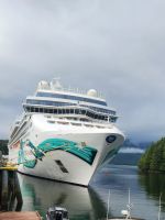 Norwegian Jade im Hafen von Ketchikan &ndash; &copy; Petra Hady (Eberhardt TRAVEL)