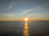361. Letzter Sonnenuntergang an Bord der Norwegian Jade, Inside Passage, Alaska.jpg &ndash; &copy; Teresa Rumpel (Eberhardt TRAVEL)
