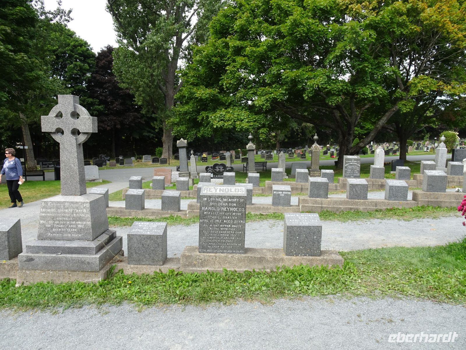 Titanic Friedhof &ndash; &copy; Sabine Letzybyll (Eberhardt TRAVEL)
