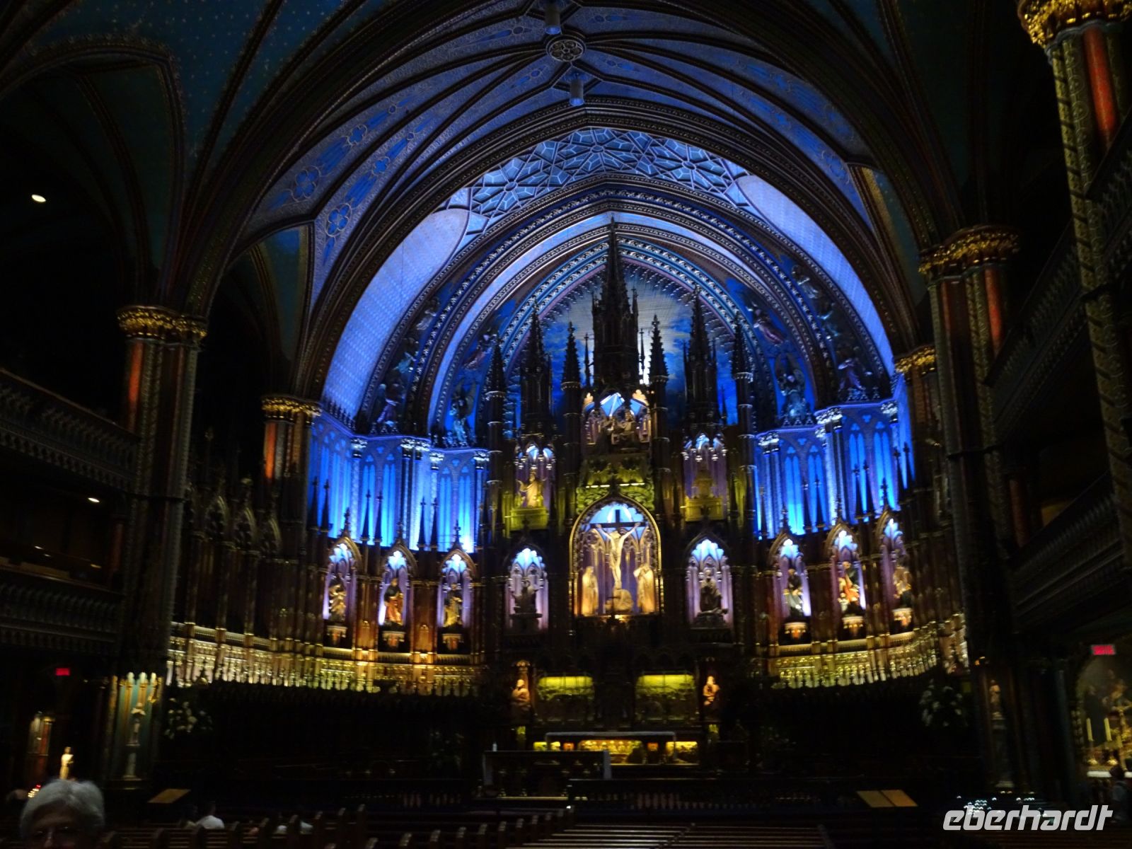 Montreal - Basilica de Notre Dame &ndash; &copy; Sabine Letzybyll (Eberhardt TRAVEL)
