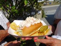 Lobster Roll (Fischbrötchen :-) ) &ndash; &copy; Sabine Letzybyll (Eberhardt TRAVEL)