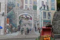 Quebec, Fassadenmalerei &ndash; &copy; Frank Nimschowski (Eberhardt TRAVEL)