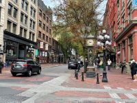 Stadtrundfahrt Vancouver - die berühmte Dampfuhr von Gastown &ndash; &copy; Jacob Spangenberg (Eberhardt TRAVEL)