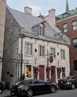 Europäisch anmutendes Haus in der Oberstadt von Quebec &ndash; &copy; Simone Willner (Eberhardt TRAVEL)