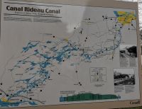 Karte dey Canal Rideau Ottawa &ndash; &copy; Simone Willner (Eberhardt TRAVEL)
