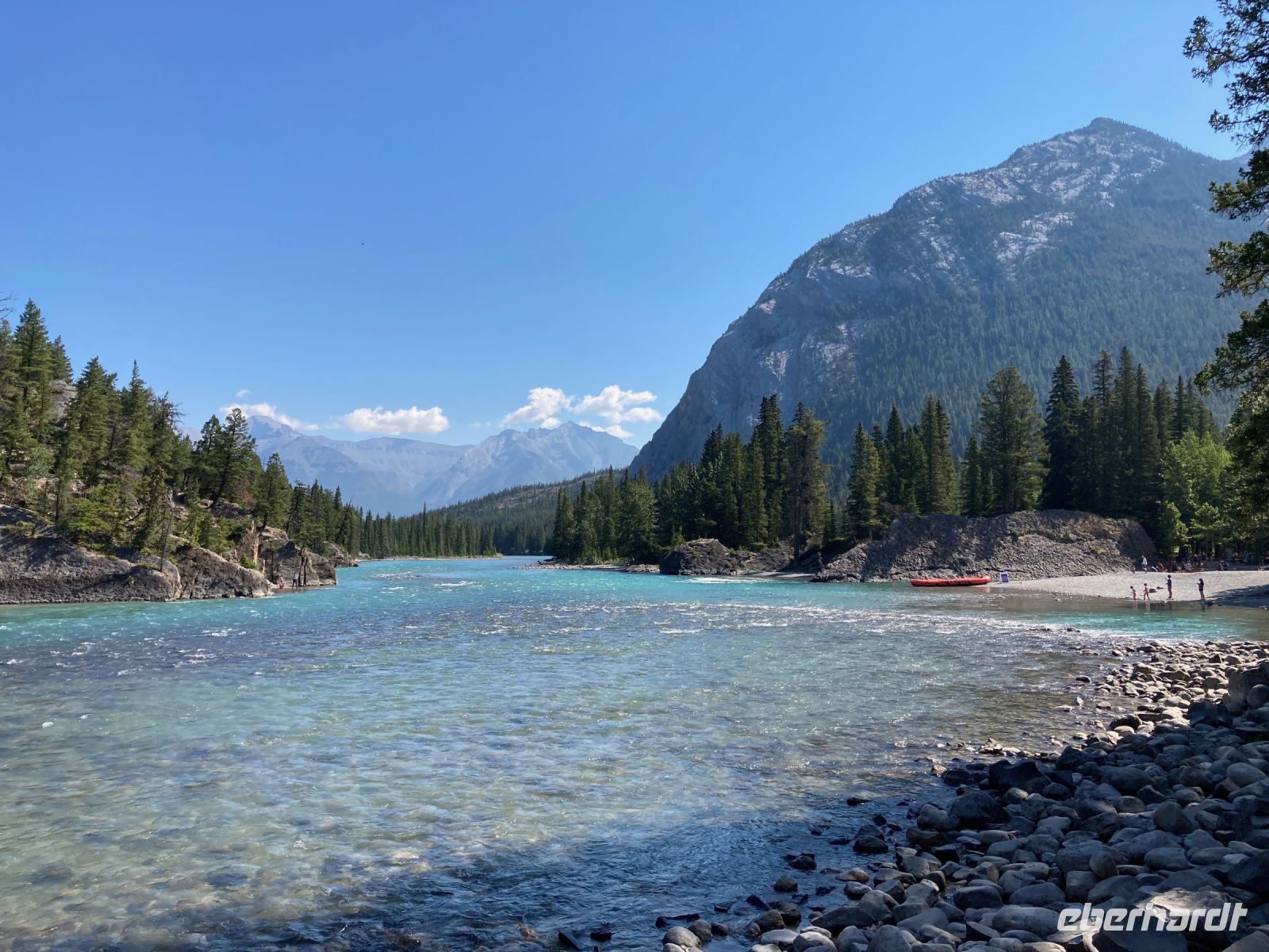 2. Tag – Banff – Bow Falls & Bow River &ndash; &copy; Andreas Wolfsteller (Eberhardt TRAVEL)