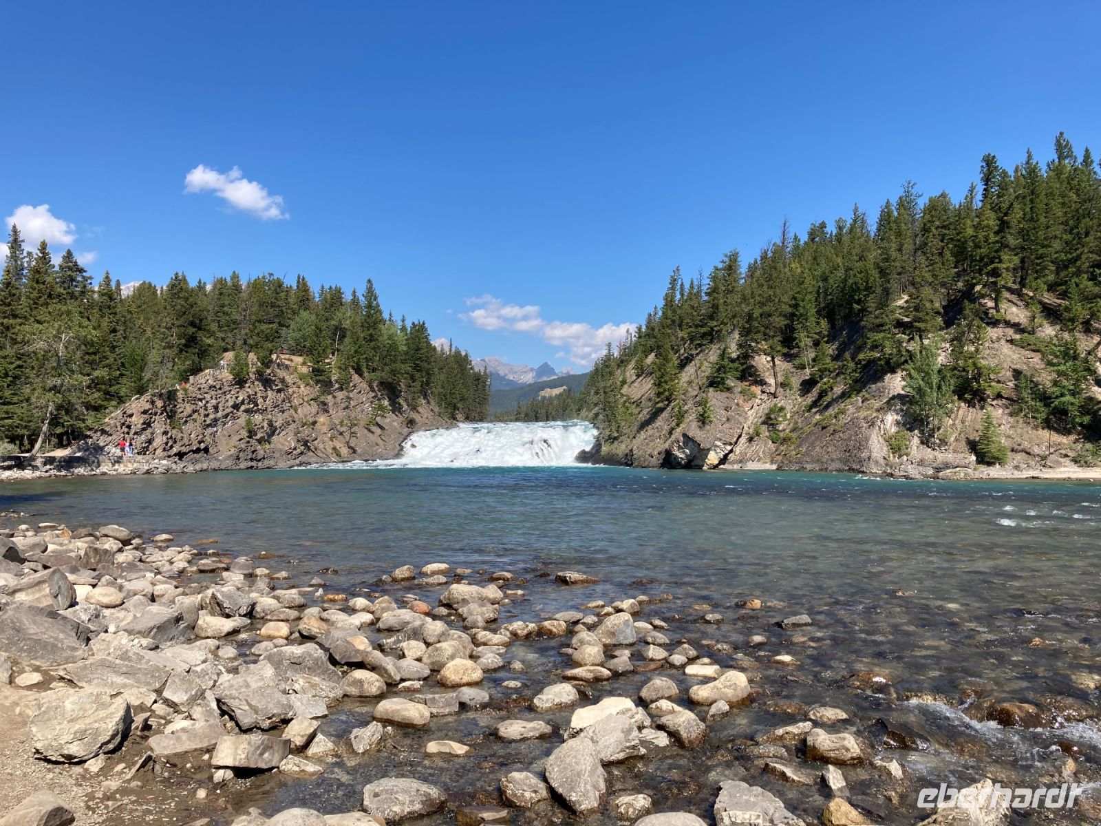2. Tag – Banff – Bow Falls & Bow River &ndash; &copy; Andreas Wolfsteller (Eberhardt TRAVEL)
