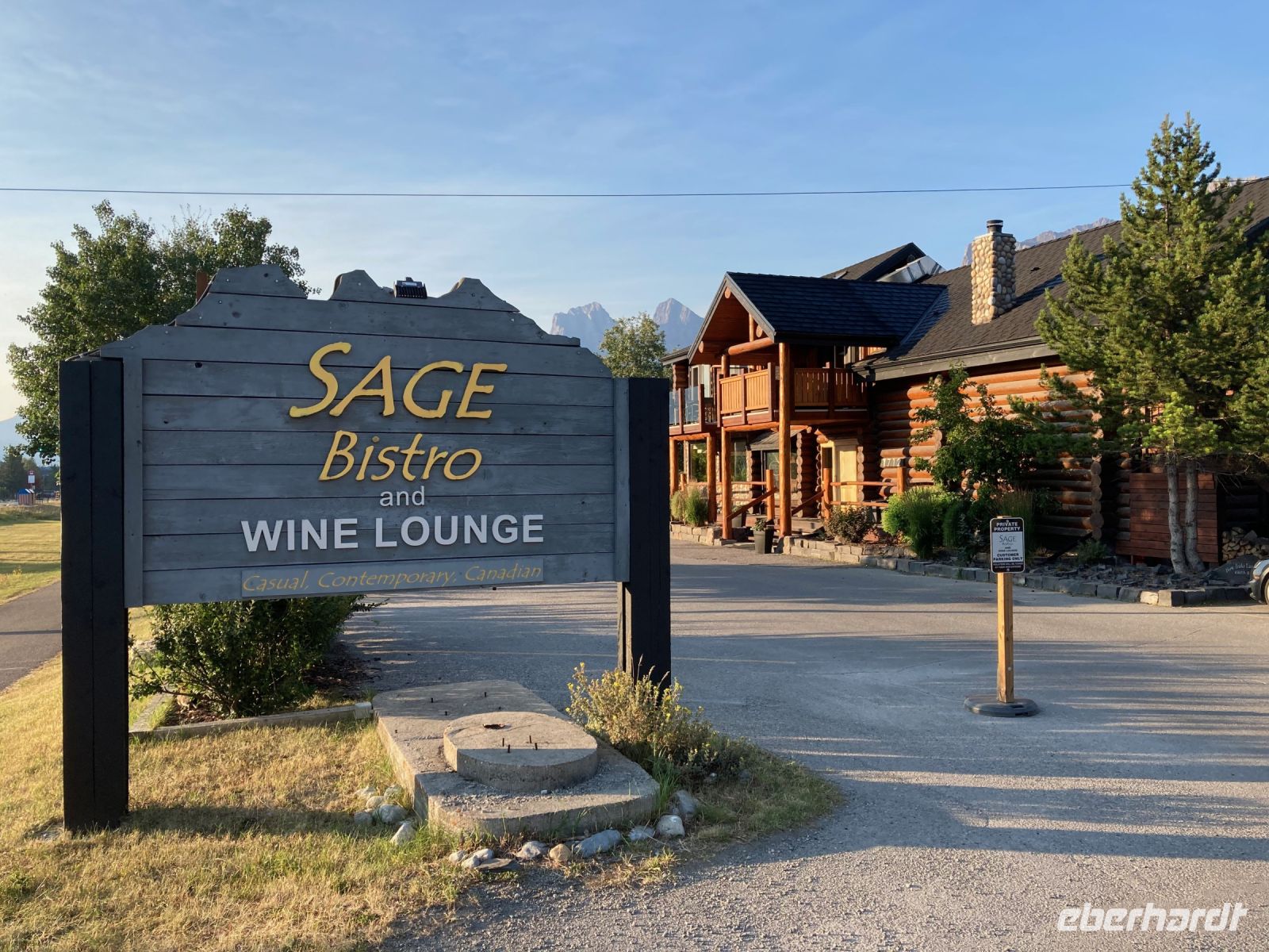 3. Tag – Banff-Nationalpark – Unser Restaurant in Canmore &ndash; &copy; Andreas Wolfsteller (Eberhardt TRAVEL)