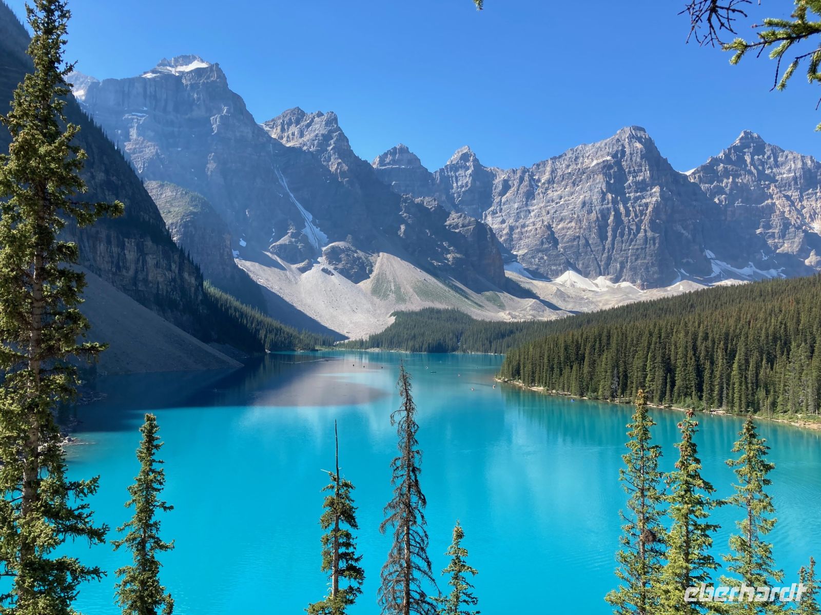 3. Tag – Banff-Nationalpark – Moraine Lake &ndash; &copy; Andreas Wolfsteller (Eberhardt TRAVEL)
