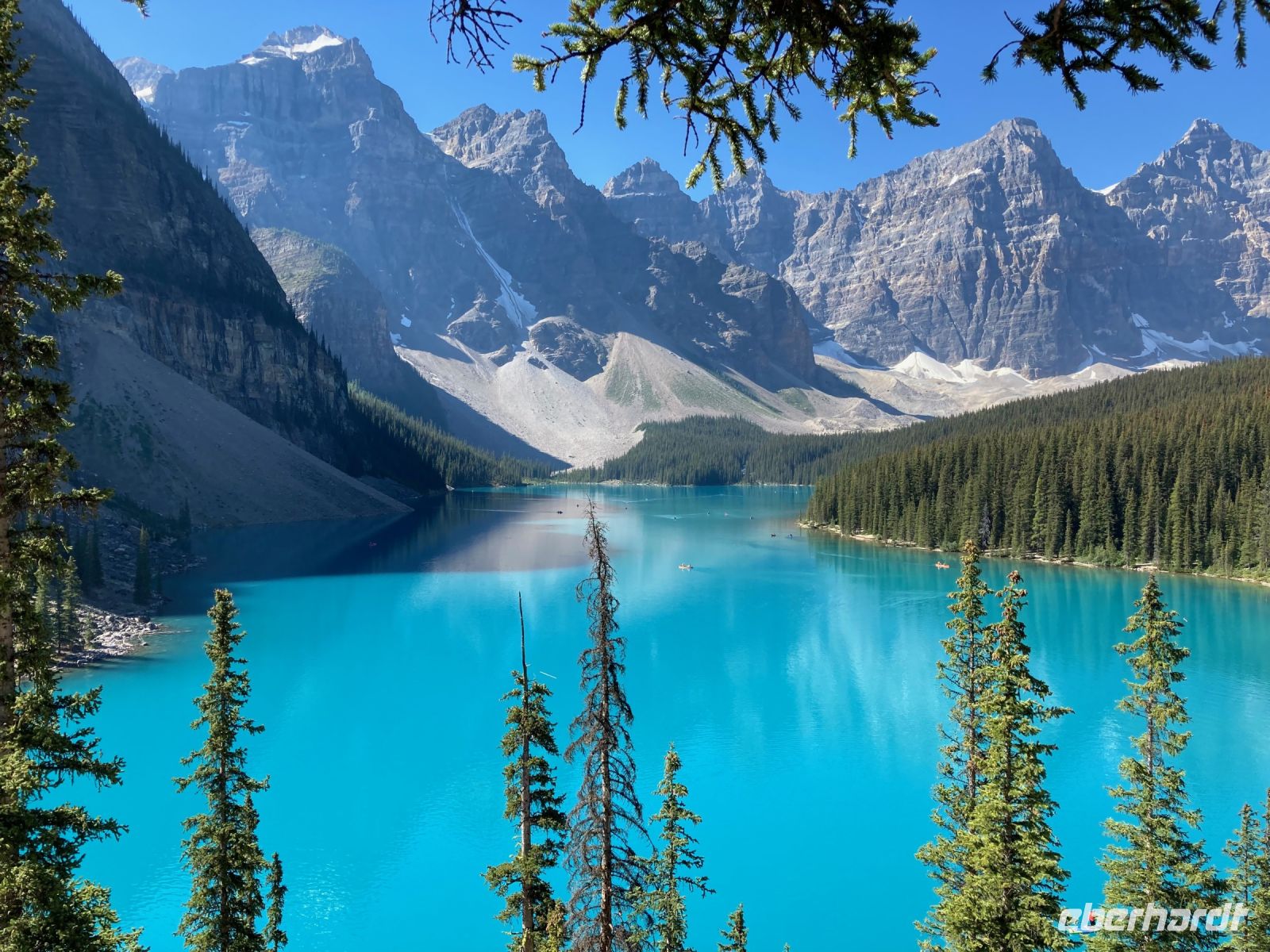 3. Tag – Banff-Nationalpark – Moraine Lake &ndash; &copy; Andreas Wolfsteller (Eberhardt TRAVEL)