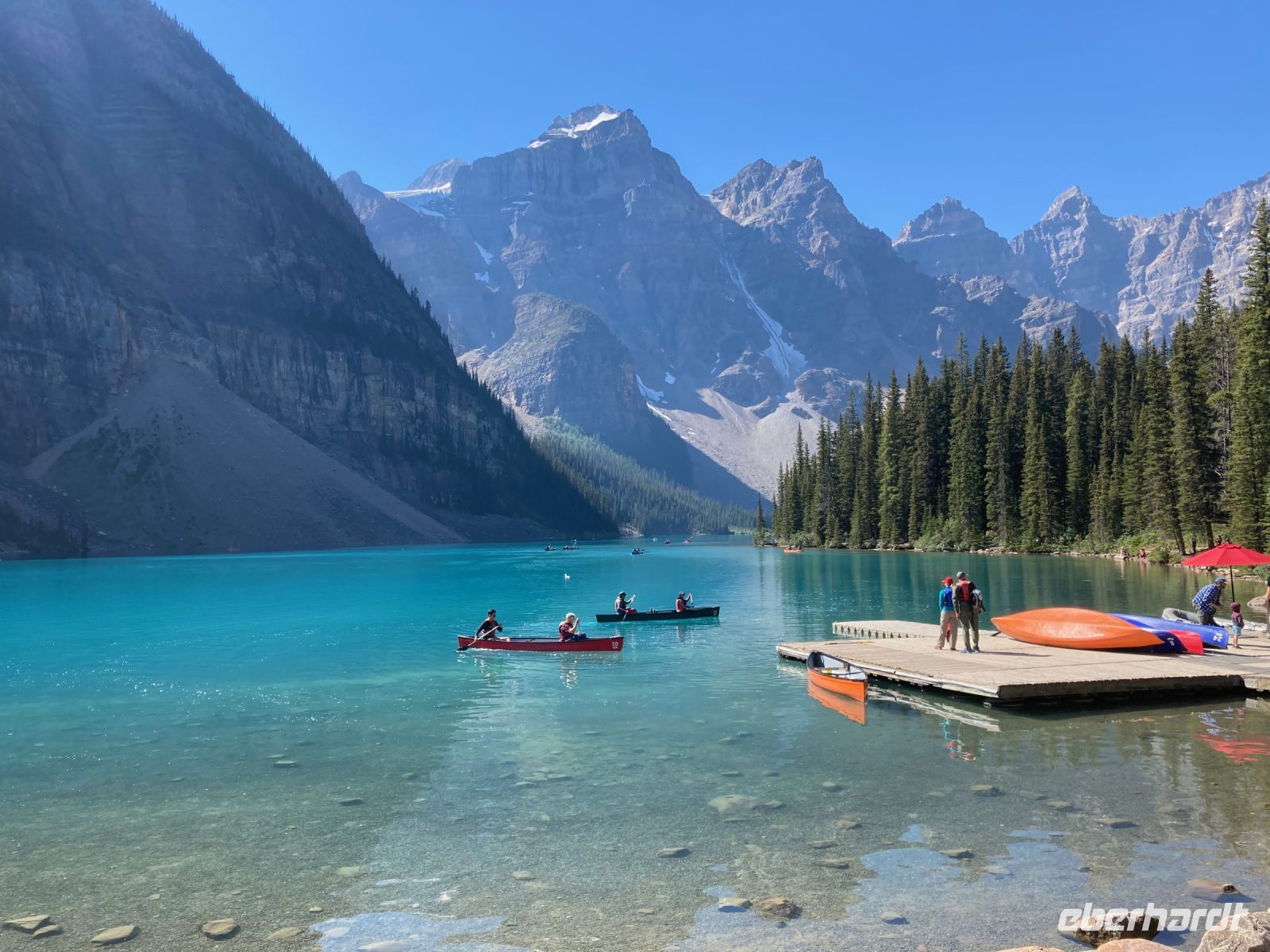 3. Tag – Banff-Nationalpark – Moraine Lake &ndash; &copy; Andreas Wolfsteller (Eberhardt TRAVEL)