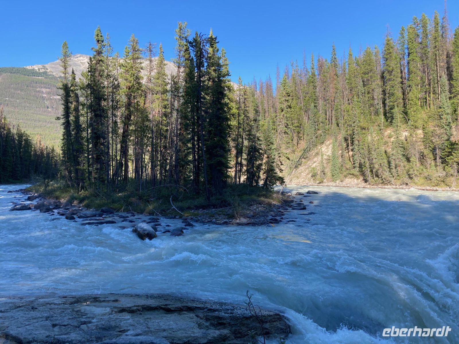 3. Tag – Jasper-Nationalpark – Sunwapta Falls &ndash; &copy; Andreas Wolfsteller (Eberhardt TRAVEL)