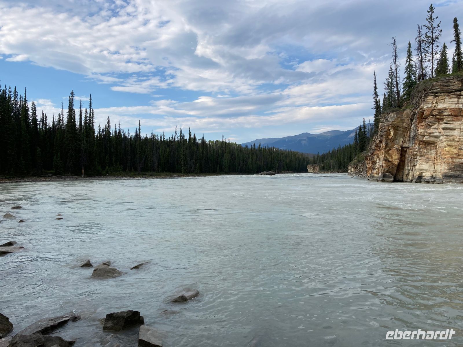 4. Tag – Jasper-Nationalpark – Athabasca Falls &ndash; &copy; Andreas Wolfsteller (Eberhardt TRAVEL)