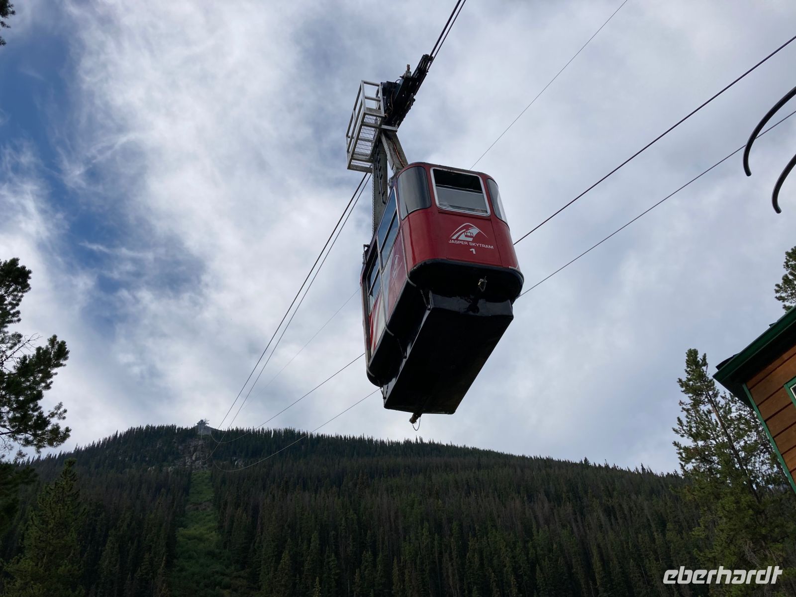 5. Tag – Jasper-Nationalpark – Talstation der Jasper Skytram &ndash; &copy; Andreas Wolfsteller (Eberhardt TRAVEL)