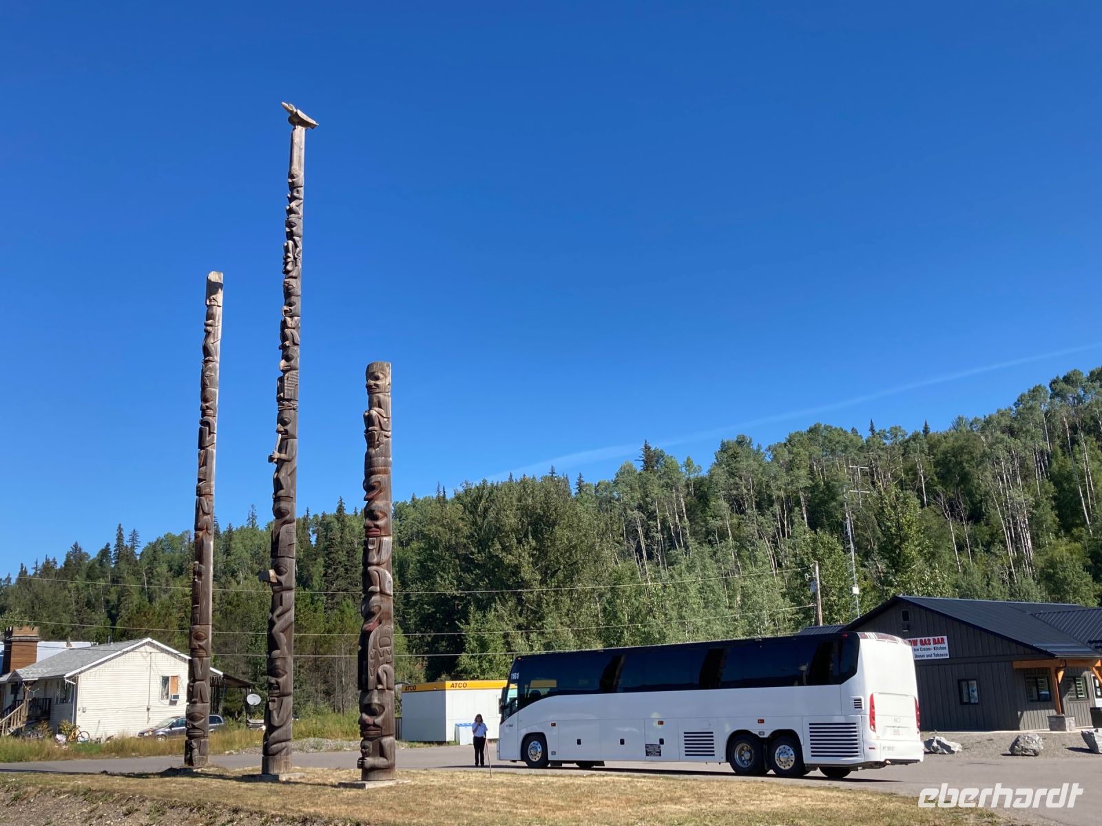 9. Tag – Totempfähle in Gitanyow &ndash; &copy; Andreas Wolfsteller (Eberhardt TRAVEL)