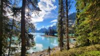 Singlereise Kanada - Spirit Island im Maligne Lake im Jasper Nationalpark &ndash; &copy; Franziska Bergmann (Eberhardt TRAVEL)