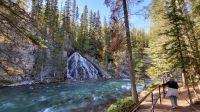 Singlereise Kanada - Wanderung im Maligne Canyon im Jasper Nationalpark &ndash; &copy; Franziska Bergmann (Eberhardt TRAVEL)