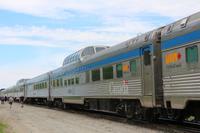 Unser Zug The Canadian in Hornepayne &ndash; &copy; Kristin Weigel (Eberhardt TRAVEL)
