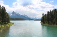 Maligne-See im Jasper-Nationalpark