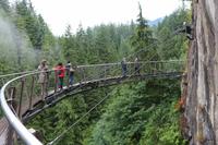 Skywalk - Brücke über der Schlucht im Capilano Suspension Park &ndash; &copy; Kristin Weigel (Eberhardt TRAVEL)