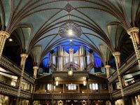 2. Reisetag – Von Montréal nach Québec – Stadtrundfahrt in Montréal – In der Basilika Notre-Dame de Montréal &ndash; &copy; Andreas Wolfsteller (Eberhardt TRAVEL)