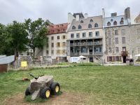 3. Reisetag – Stadtrundfahrt Québec und Ausflug in die Umgebung – Kunstprojekt in der Altstadt &ndash; &copy; Andreas Wolfsteller (Eberhardt TRAVEL)