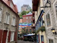 3. Reisetag – Stadtrundfahrt Québec und Ausflug in die Umgebung – Kunstprojekt in der Altstadt &ndash; &copy; Andreas Wolfsteller (Eberhardt TRAVEL)