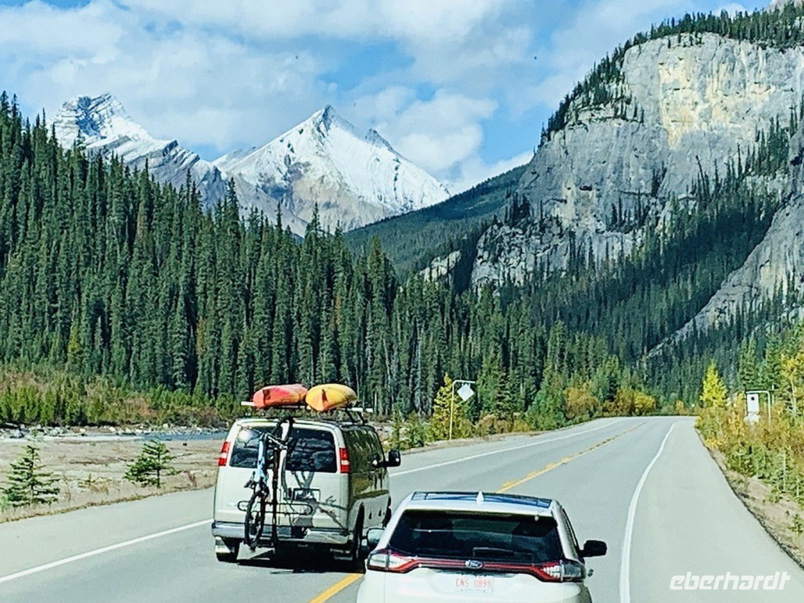 Unterwegs in den Rockies.jpeg &ndash; &copy; Birgit Kirchner (Eberhardt TRAVEL)