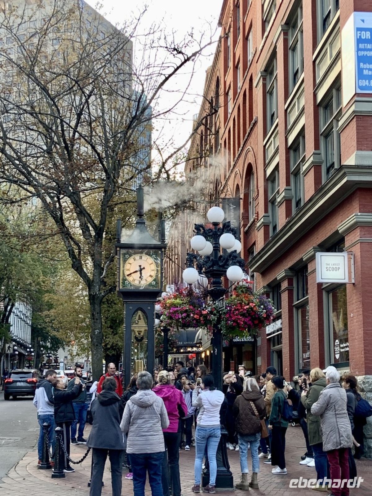 die berühmte Dampfuhr in Gastown.jpeg &ndash; &copy; Birgit Kirchner (Eberhardt TRAVEL)