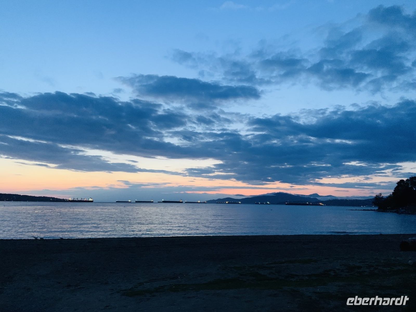sunset an der English bay.jpeg &ndash; &copy; Birgit Kirchner (Eberhardt TRAVEL)