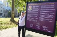 Guide Louis bei der Declaration de Montreal &ndash; &copy; Georg Berger (Eberhardt TRAVEL)