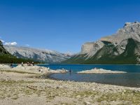 7. Tag – Ankunft in den Rocky Mountains – Am Lake Minnewanka &ndash; &copy; Andreas Wolfsteller (Eberhardt TRAVEL)