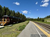 8. Tag – Banff-Nationalpark – Bahnhof von Lake Louise &ndash; &copy; Andreas Wolfsteller (Eberhardt TRAVEL)
