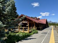 8. Tag – Banff-Nationalpark – Bahnhof von Lake Louise &ndash; &copy; Andreas Wolfsteller (Eberhardt TRAVEL)