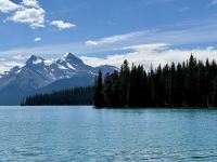 10. Tag – Jasper-Nationalpark – Bootsfahrt zur Spirit Island auf dem Maligne Lake &ndash; &copy; Andreas Wolfsteller (Eberhardt TRAVEL)