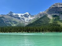 10. Tag – Jasper-Nationalpark – Bootsfahrt zur Spirit Island auf dem Maligne Lake &ndash; &copy; Andreas Wolfsteller (Eberhardt TRAVEL)