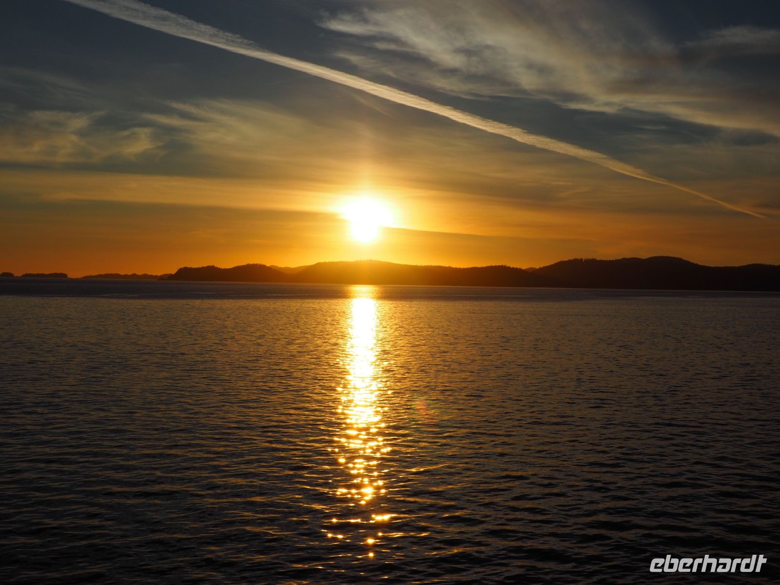 P1010400.JPG, der Sonnenuntergang hätte nicht schöner sein können &ndash; &copy; Claudia Hartwich (Eberhardt TRAVEL)