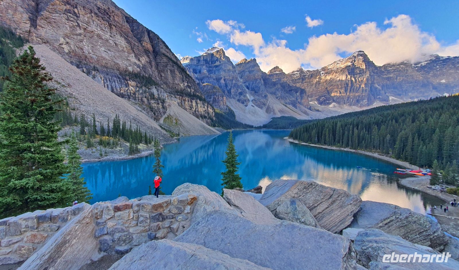 Moraine Lake im Banff-Nationalpark &ndash; &copy; Kristin Weigel (Eberhardt TRAVEL)