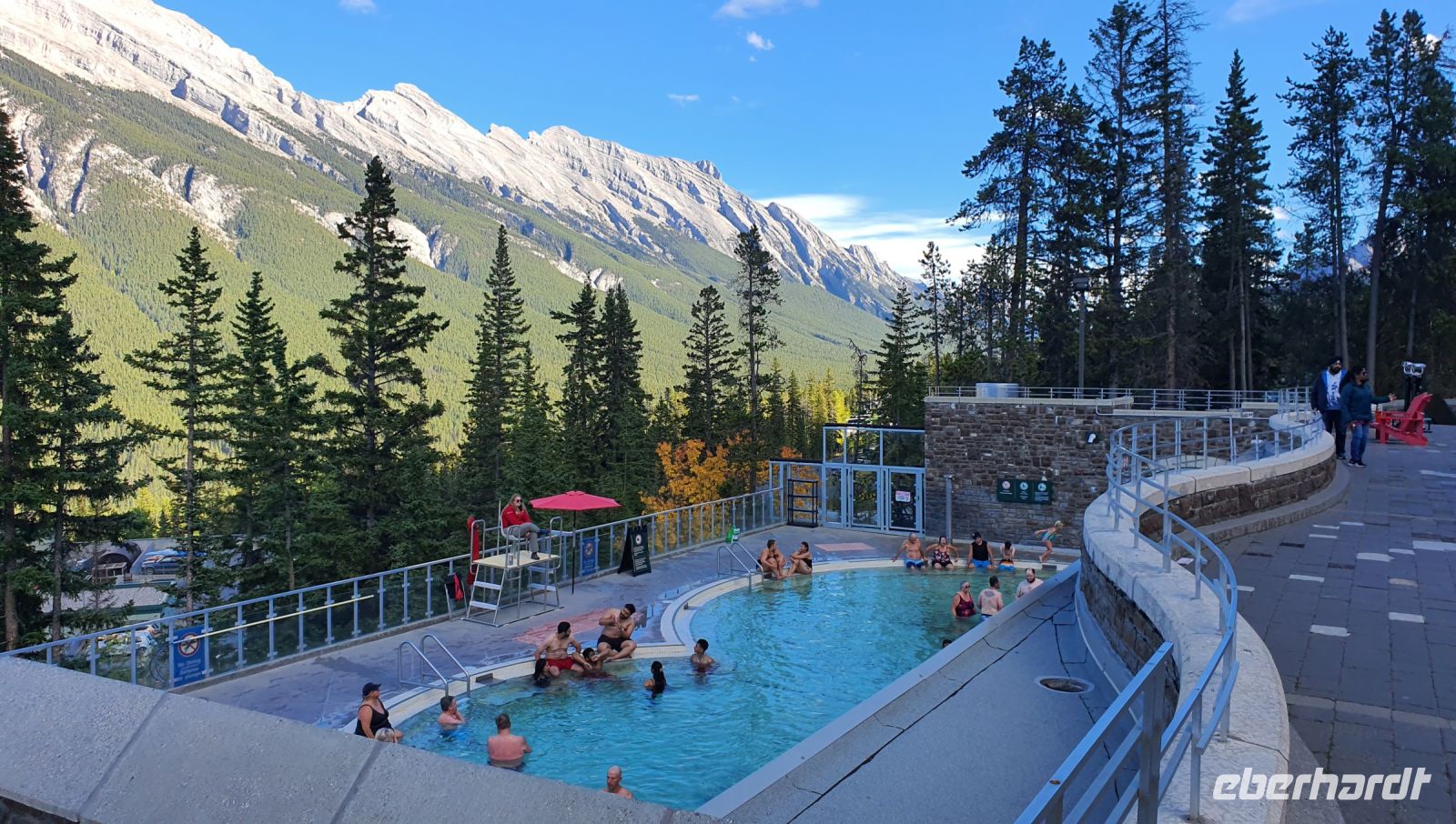 Banff Upper Hot Springs - Thermalbad &ndash; &copy; Kristin Weigel (Eberhardt TRAVEL)