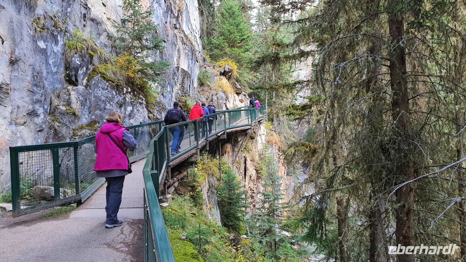 Wanderung im Johnston Canyon - Banff-Nationalpark &ndash; &copy; Kristin Weigel (Eberhardt TRAVEL)