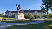 James Macleod Denkmal im Fort Calgary