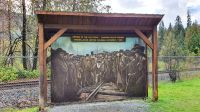 Hier wurde der Letzte Nagel der transkontinentalen Eisenbahnlinie gesetzt &ndash; &copy; Kristin Weigel (Eberhardt TRAVEL)