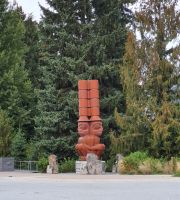 First Nations Kunst in Whistler &ndash; &copy; Kristin Weigel (Eberhardt TRAVEL)