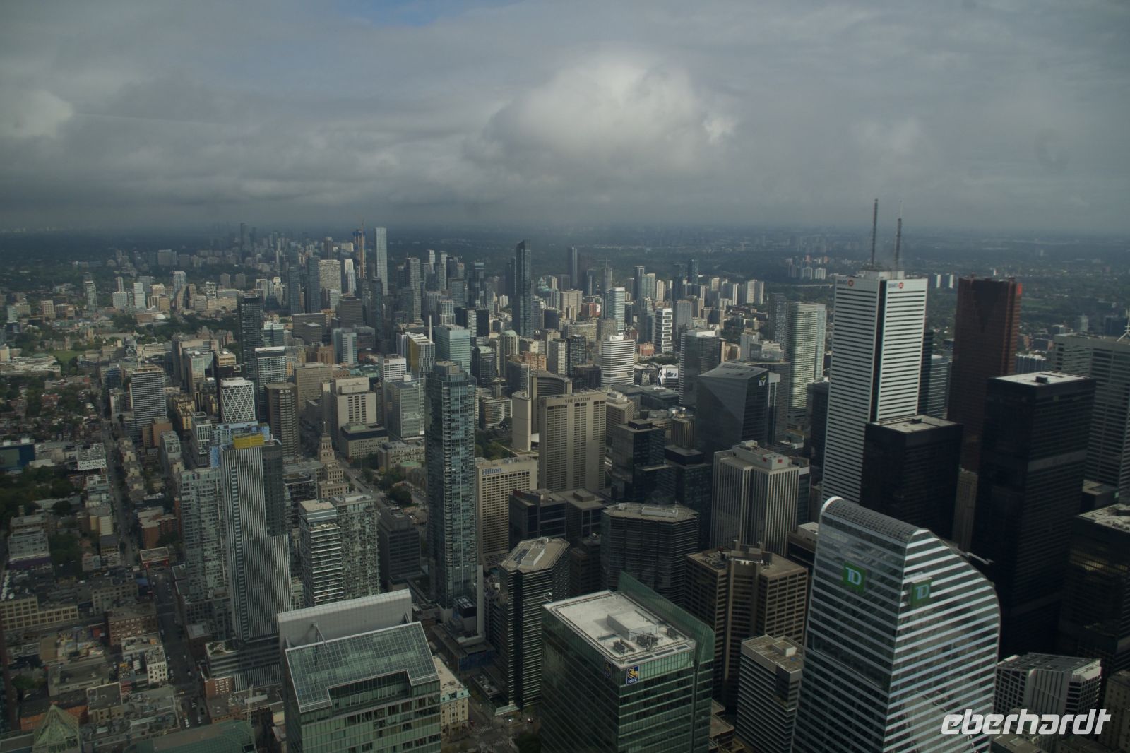 Ausblick vom CN-Tower &ndash; &copy; Leon Prinz (Eberhardt TRAVEL)