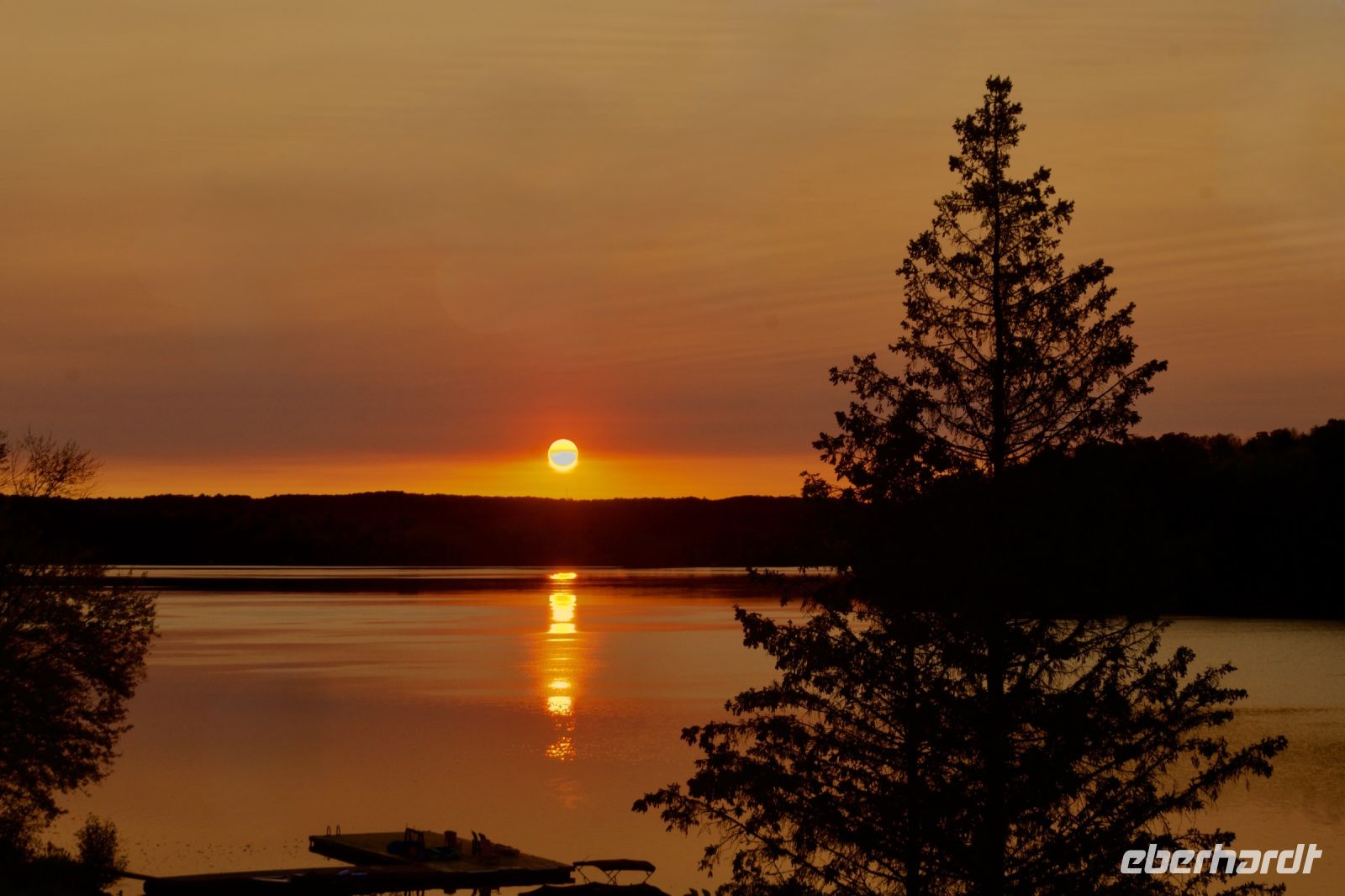 Sonnenuntergang im Algonquin Park &ndash; &copy; Leon Prinz (Eberhardt TRAVEL)