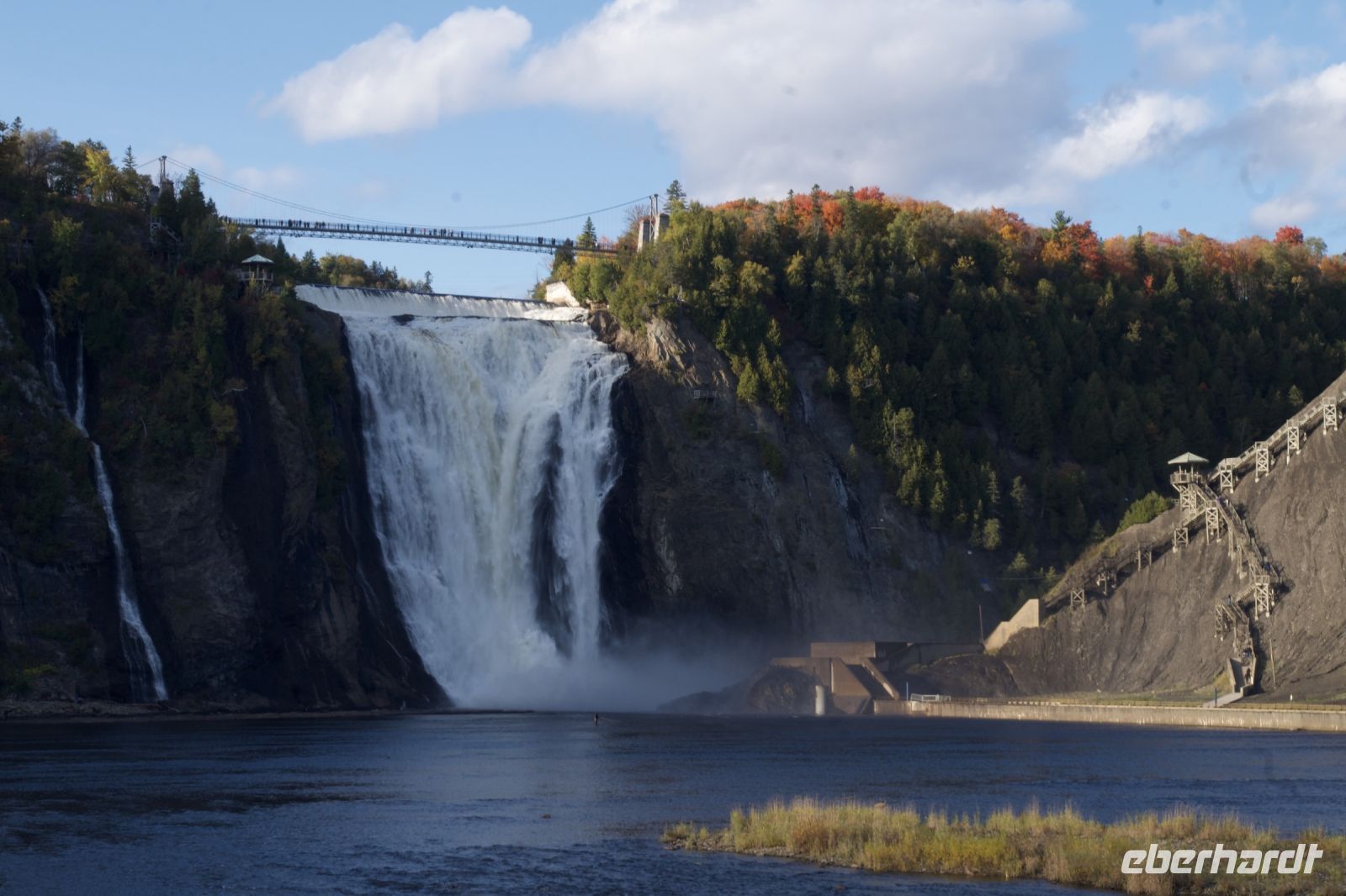Montmorency Wasserfall &ndash; &copy; Leon Prinz (Eberhardt TRAVEL)